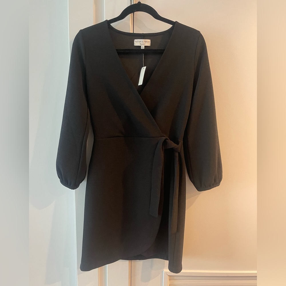 Madewell Texture and Thread wrap dress